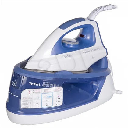 Żelazko z generatorem pary Tefal Purely & Simply SV5030 2200 W biało-granatowe