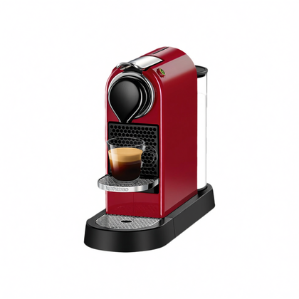 Ekspres kapsułkowy Nespresso CitiZ Krups czerwony 1260W XN7006