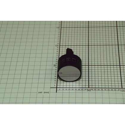 Pokrętło funkcji do piekarnika Amica czarny inox 9072317