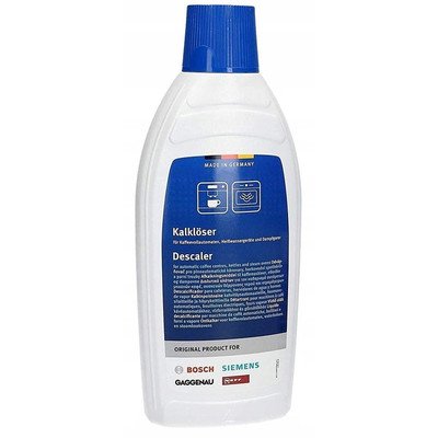 Części zamienne BOSCH/SIEMENS Odkamieniacz do ekspresu Bosch/Siemens 500 ml 00311968