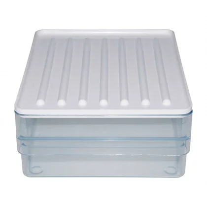 Pojemnik MULTIBOX z pokrywą do lodówki Amica jasnoniebieski 8046365