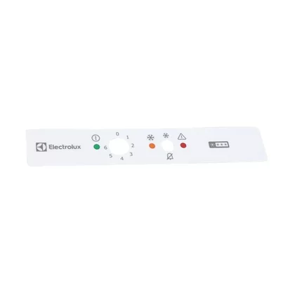 Panel tabliczki programów do chłodziarki Electrolux / AEG 7820 195 x 34 mm