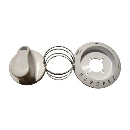 Pokrętło sterujące białe do kuchenki Amica 9020809 G611.00/09.8472.01