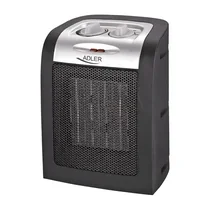 Termowentylator ceramiczny Adler AD 7702 1500 W szary