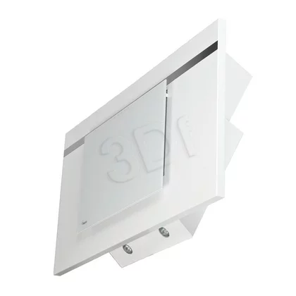 Okap kominowy Akpo WK-4 Nero 90 biały Line 90 cm 297 m3/h