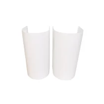 Maskownica górna komina do okapu Amica biała 1034411