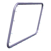 Uszczelka boku drzwi piekarnika Electrolux / AEG 8085139023
