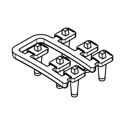 Lewy dyfuzor LED do zmywarki Electrolux / AEG 1174227007