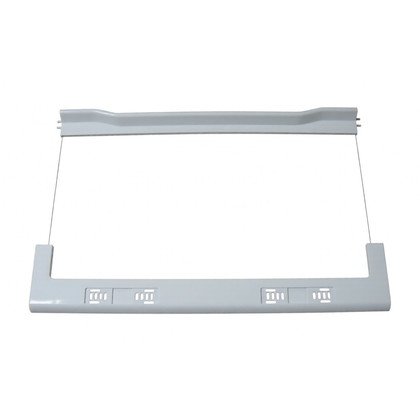 Półki na plastikowe i druciane r Półka szklana nad pojemnikiem na warzywa do chłodziarki Whirlpool 51,5 x 31,5 cm 481946678388 C00342281