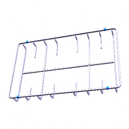 Ruszt boczny czarny do płyty gazowej Electrolux / AEG 3546556014