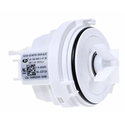 Oryginalny silnik pompy odpływowej zmywarki Hisense Gorenje 855893 BLP24-120 BLDC 50W 125V