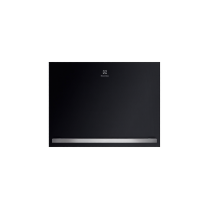 Przednia szyba drzwi do kuchenki mikrofalowej Electrolux / AEG czarna 3872958016