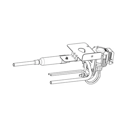 Zespół zaworu krokowego do chłodziarki Electrolux / AEG lockring connection
