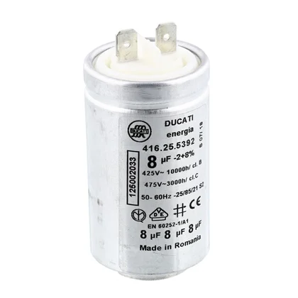 Elektronika do suszarek bębnowyc Kondensator przeciwzakłóceniowy do suszarki Electrolux / AEG 8 µF 1250020334