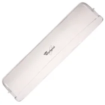 Półki na drzwi różni producenci Pokrywa górnego balkonika drzwiowego do lodówki Whirlpool / Indesit / Ariston / Hotpoint 481241820167 C00329896 C00525079