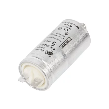 Kondensator silnika wentylatora do suszarki Electrolux / AEG 5 µF 425/475 V 1125427003