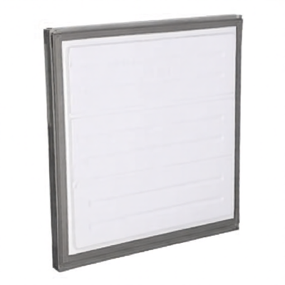 Zespół drzwi zamrażarki do lodówki Electrolux / AEG szary 78 x 700 mm 4055508396