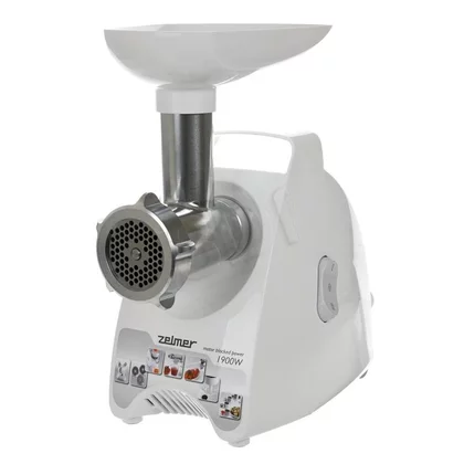 Maszynka do mielenia mięsa Zelmer ZMM1508S 987.80 650 W biało-szara