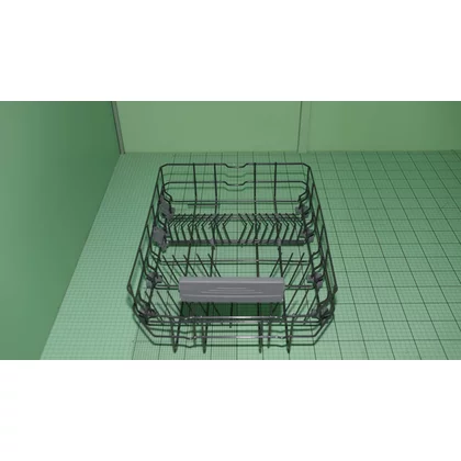 DIM 635 Dolny kosz z rolkami do zmywarki Amica 45 cm 1996972