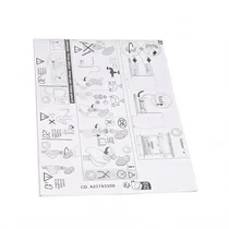 Szablon montażowy do zmywarki do zabudowy Electrolux / AEG 140002854051