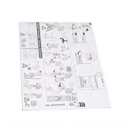 Szablon montażowy do zmywarki do zabudowy Electrolux / AEG 140002854051