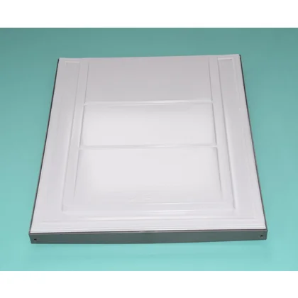 Drzwi zamrażarki do chłodziarko-zamrażarki Amica inox 588 x 729,5 mm 1031496