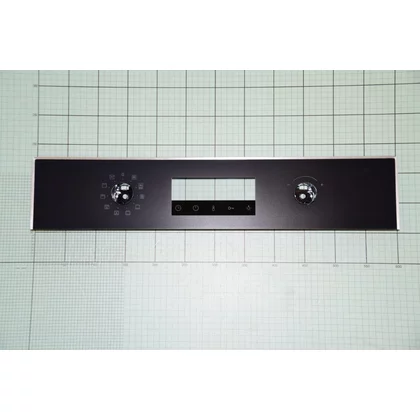 Elementy obudowy Front przedni do kuchenki Amica czarny 9062371