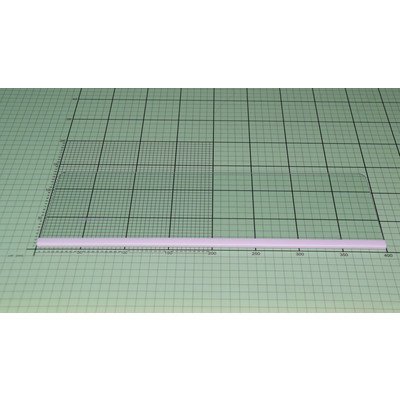 Półka szklana 395x130x3 chłodziarko-zamrażarki Amica (1038236)