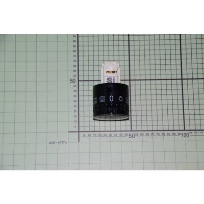 Pokrętło funkcji do piekarnika czarne Amica (8051912)