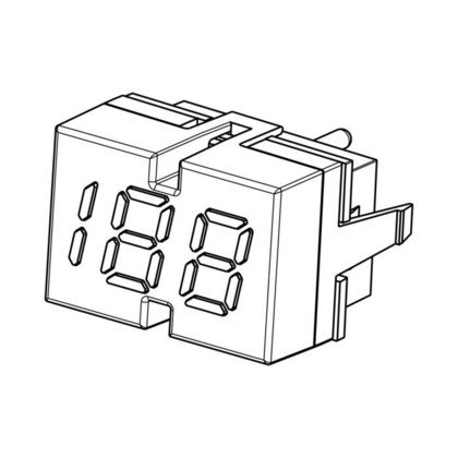 Przyciski i pokrętła do zmywarek wyświetlacz