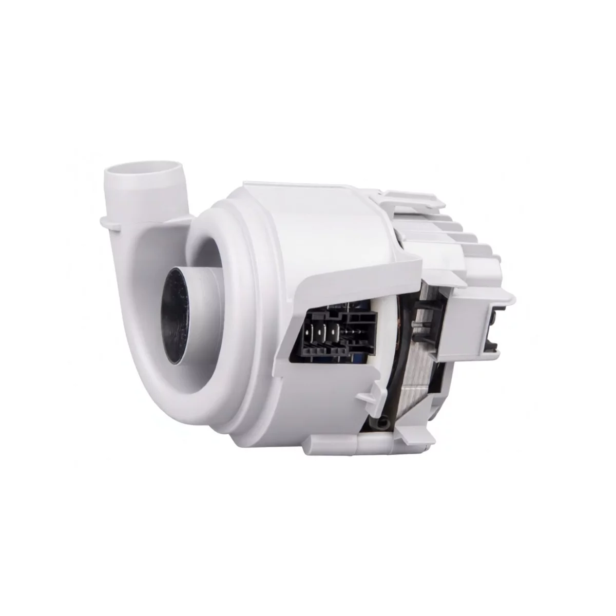 Pompa myjąca z grzałką do zmywarki Bosch / Siemens 3 styki + wtyczka 00755078 12014090