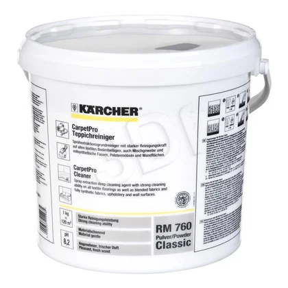 Proszek czyszczący do prania ekstrakcyjnego Karcher RM 760 10 kg 6.291-388.0
