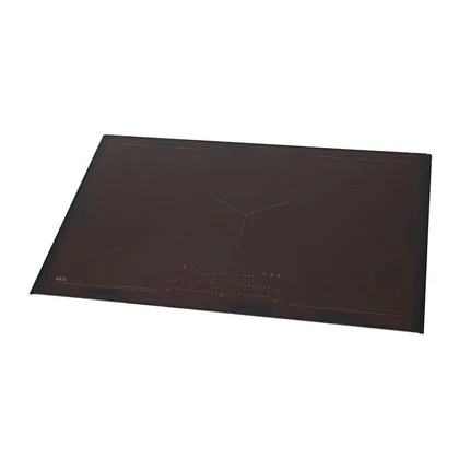 Płyty szklane Płyta grzejna do płyty indukcyjnej AEG / Electrolux czarna 800 x 520 mm