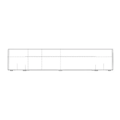 Cokół do zmywarki Electrolux / AEG biały 1529461400