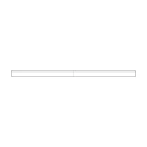 Wkładka uchwytu kosza do chłodziarki Electrolux / AEG 236 mm 2210117020