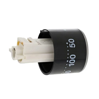 Pokrętło termostatu do piekarnika Electrolux / AEG czarne 250°C 3550516029