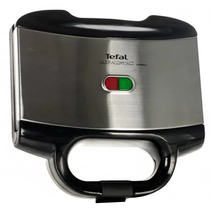 Opiekacz do kanapek Tefal UltraCompact SM1552 700 W czarno-srebrny
