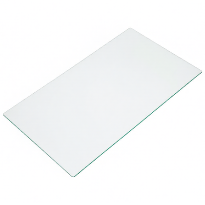 Półki na plastikowe i druciane r Półka szklana chłodziarki bez ramek do lodówki Whirlpool / Indesit / Ariston / Hotpoint 46,5 x 28,5 cm 481010463484 C00324411