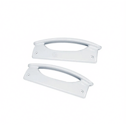Biały uchwyt drzwi do lodówki, chłodziarko-zamrażarki i zamrażarki Whirlpool 175 mm 481246268867 C00339034 481231019093 C00374111