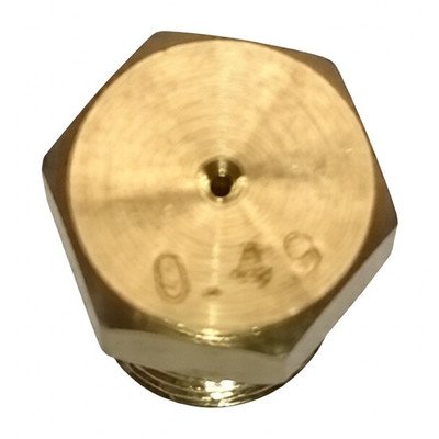 Płyty gazowo - ceramiczne Dysza małego palnika do płyty gazowej Amica 30 mbar 0.49 1986644