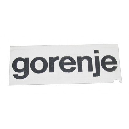 HZS3369AF Naklejka z logo do lodówki Gorenje 385088