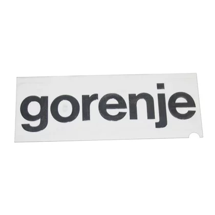 HZS3369AF Naklejka z logo do lodówki Gorenje 385088