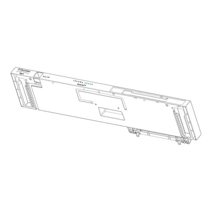 Przyciski i pokrętła do zmywarek Maskownica panelu sterowania do zmywarki Electrolux / AEG szara 1173400217