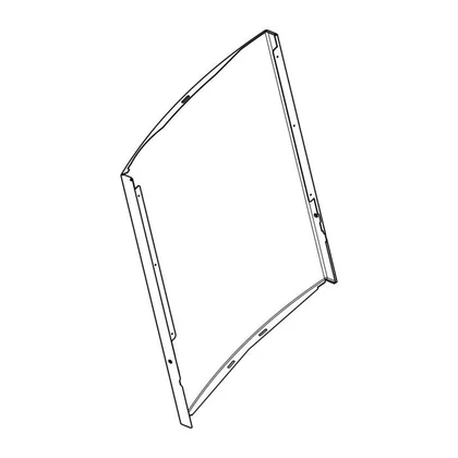 Zewnętrzny panel drzwi do zmywarki Electrolux / AEG biały 1525505739