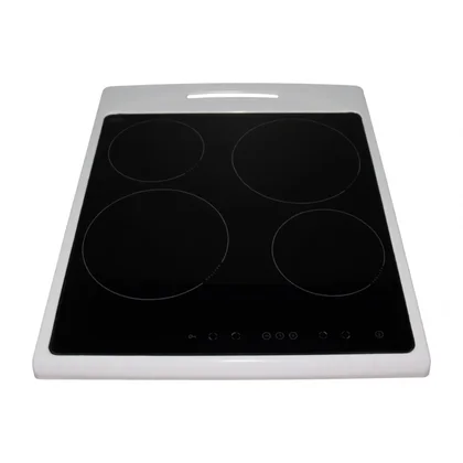 Płyta ze szkła ceramicznego z ramą do kuchenki Amica 9068729