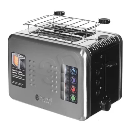 Toster Russell Hobbs Illumina 20170-56 1000 W czarno-srebrny