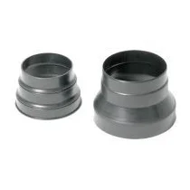 Kołnierz redukcyjny rury do okapu Whirlpool / Indesit / Ariston / Hotpoint 150 / 125 / 120 mm 481253278004 C00314538