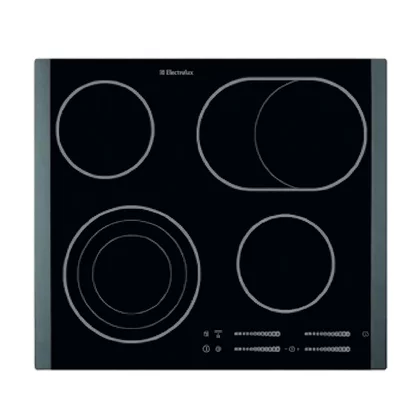 Płyty szklane Ceramika z ramką do płyty ceramicznej Electrolux / AEG 65R 3875240115