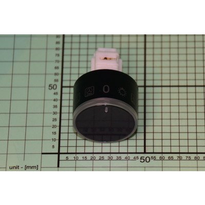 Pokrętło 38A czarny Ha nadr.10600 Amica (9061991)