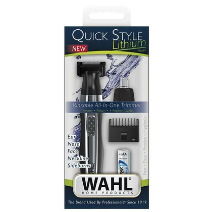 Trymer precyzyjny Wahl Quick Style Lithium do nosa, uszu i brwi 5604-035